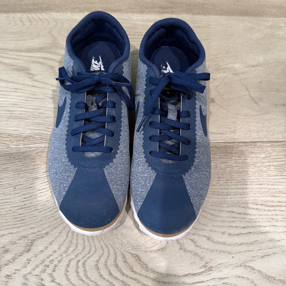 Nike Cortez Blue and Grey Sneakers